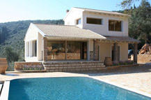 Greek Villa for sale, Avlaki Beach, Corfu